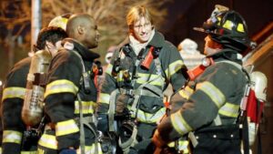 American firefighter