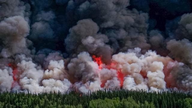 Canadian Wildfires Engulf