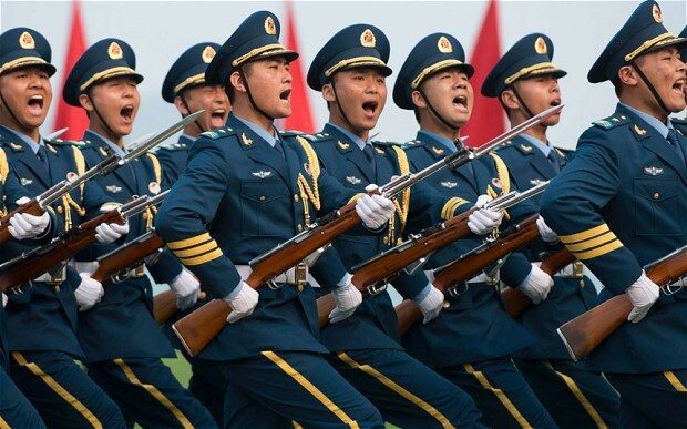 China Military Surge