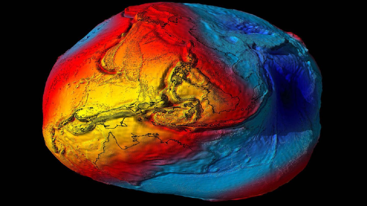 Indian Ocean gravity hole