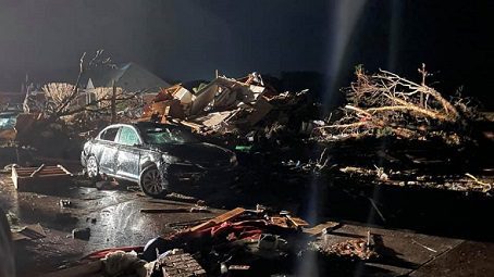 Tornado Fury Strikes In North Carolina