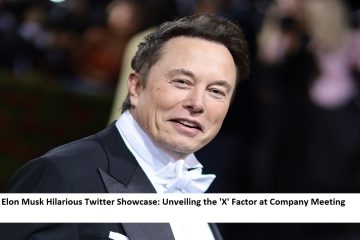 Elon Musk Hilarious Twitter Showcase Unveiling the 'X' Factor at Company Meeting