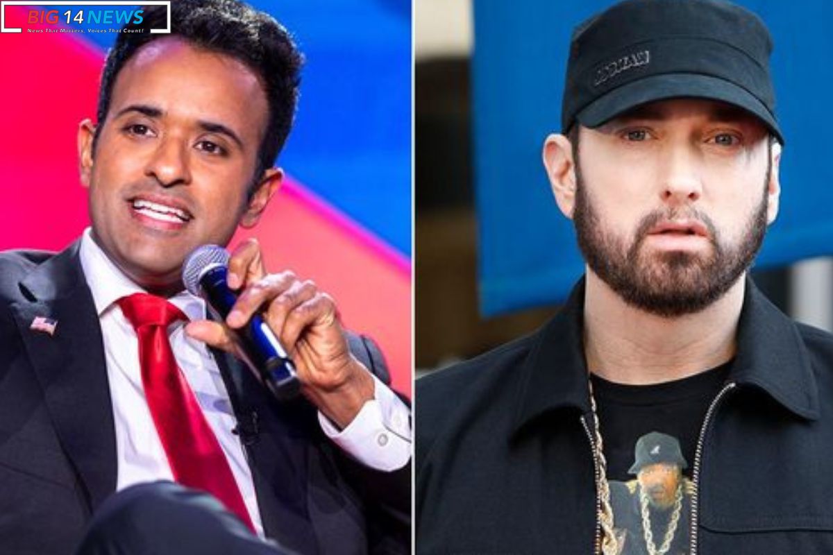 Eminem Pulls Music from Vivek Ramaswamy Republican Campaign