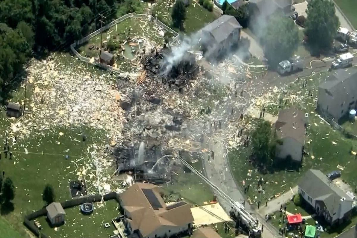 Home Explosion Plum Pennsylvania