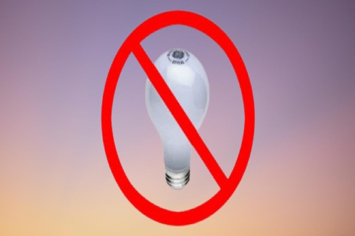 Incandescent Light Bulbs Banned