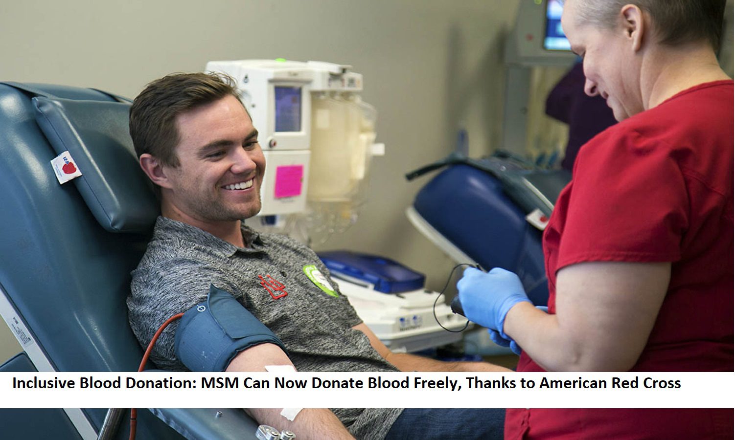 Inclusive Blood Donation MSM Can Now Donate Blood Freely, Thanks to American Red Cross