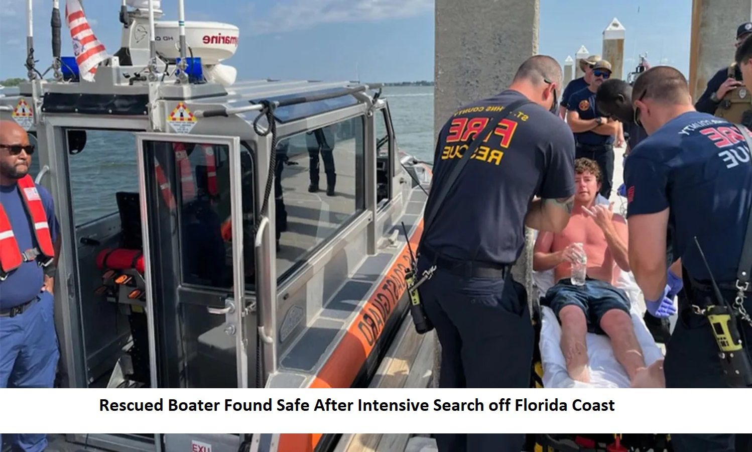 Rescued Boater Found Safe After Intensive Search off Florida Coast