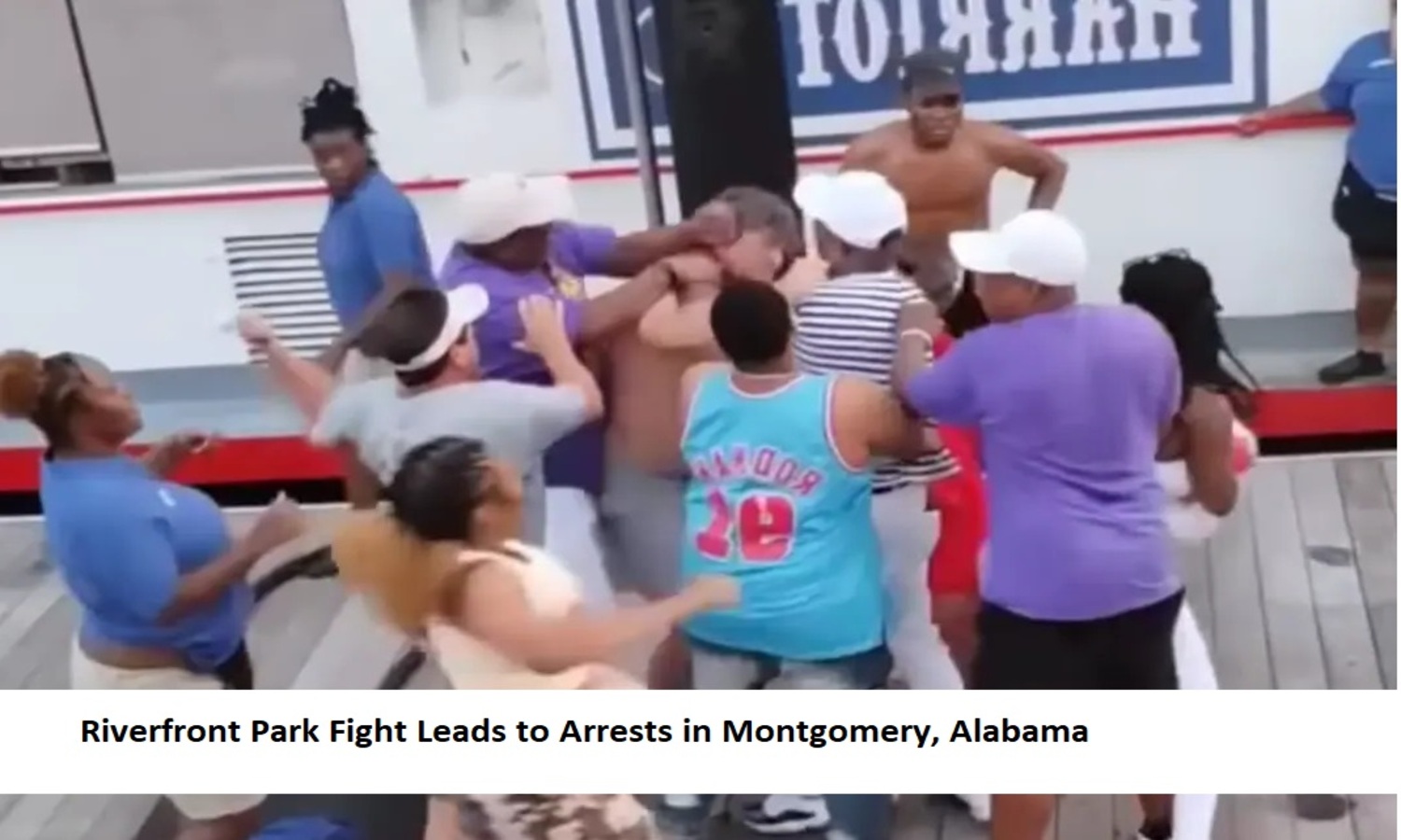 Riverfront Park Fight Leads to Arrests in Montgomery, Alabama