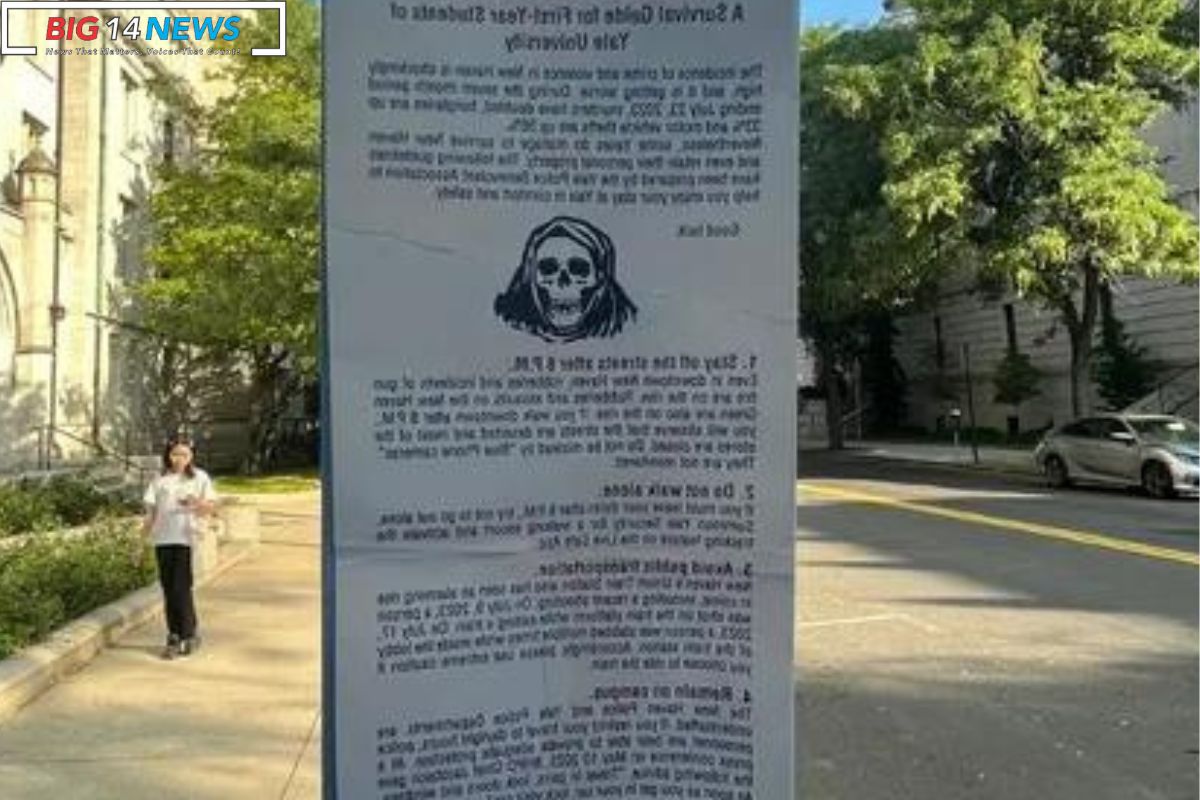 Yale Police Union Disturbing Flyer