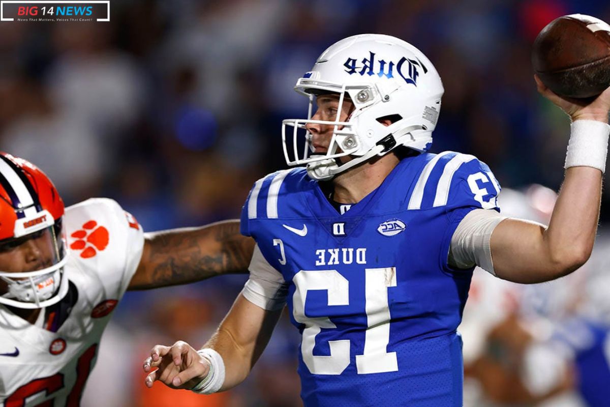 Duke QB Riley Leonard Homework Extension Clemson