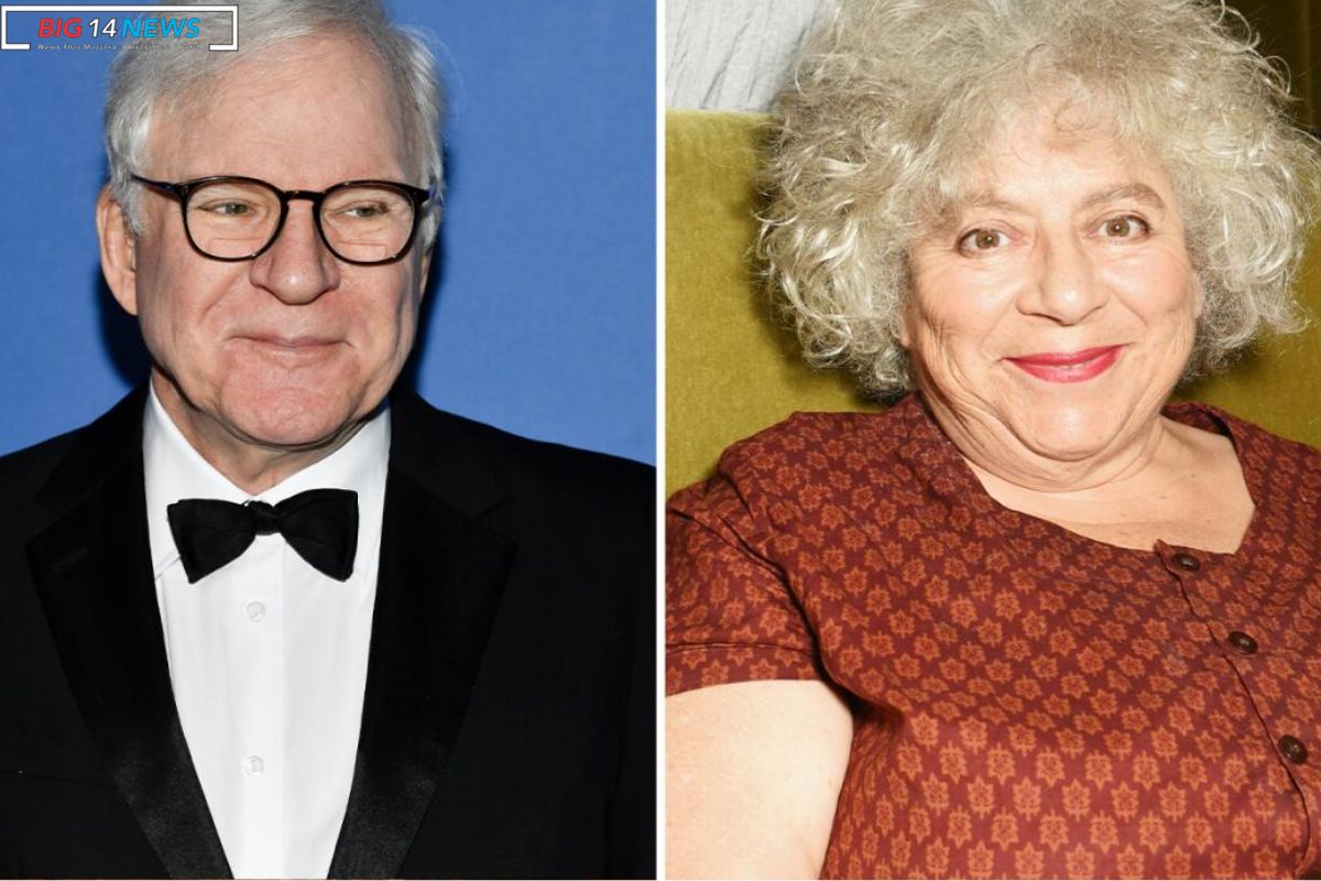 Steve Martin and Miriam Margolyes