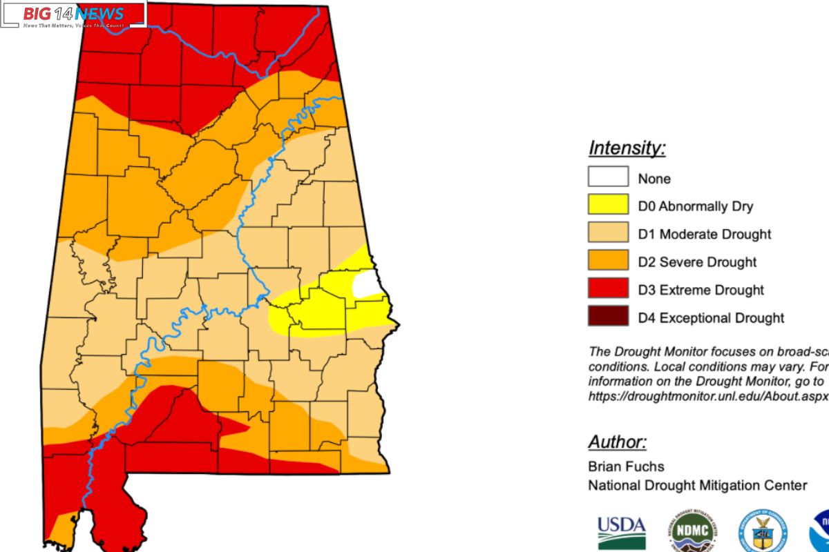 Alabama Faces Severe Drought
