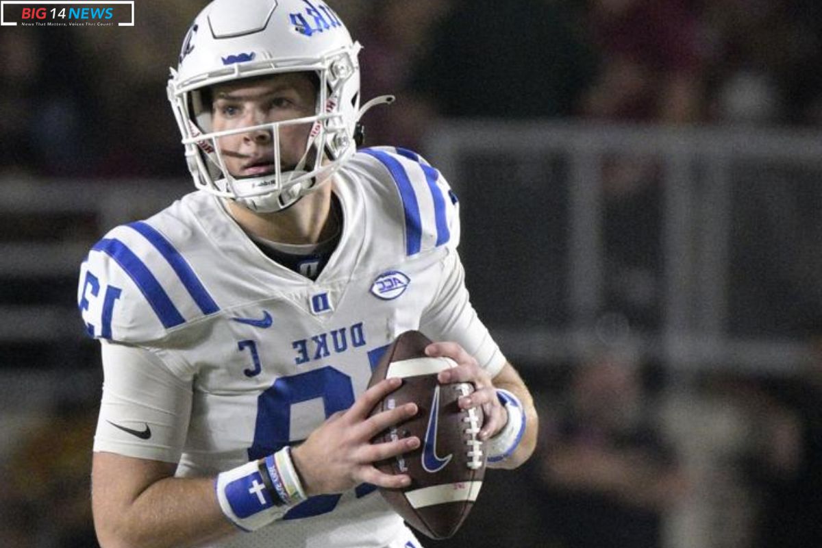 Duke Quarterback Riley Leonard (1)