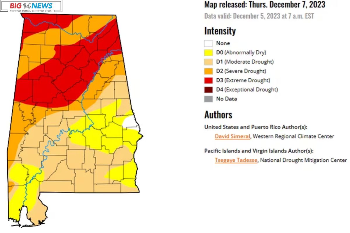 Alabama Braces for Weekend Storms