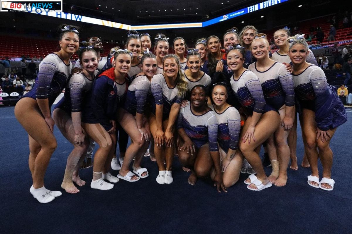 Auburn Gymnastics Shines in Neville Arena