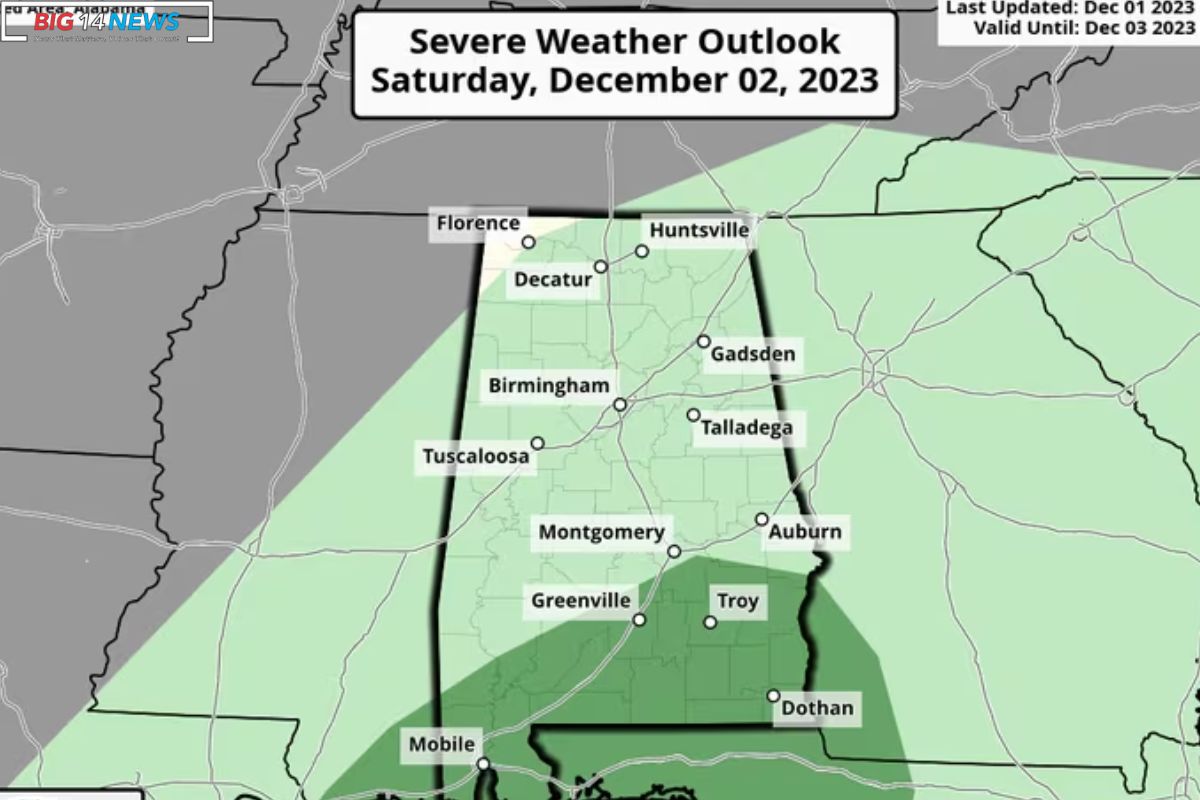 South Alabama Braces for Severe Weather