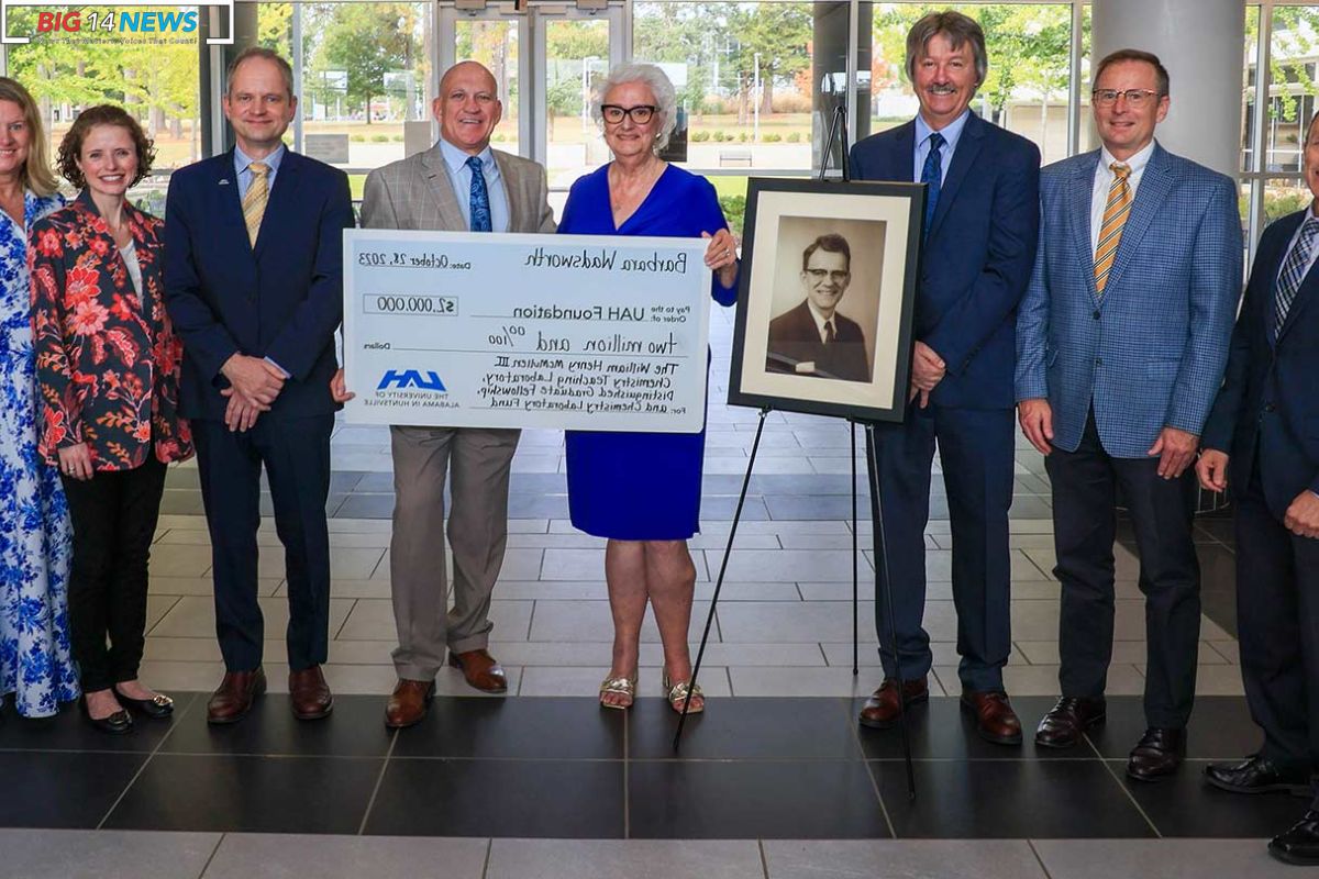 UAH College of Science Receives Dollar 2 Million