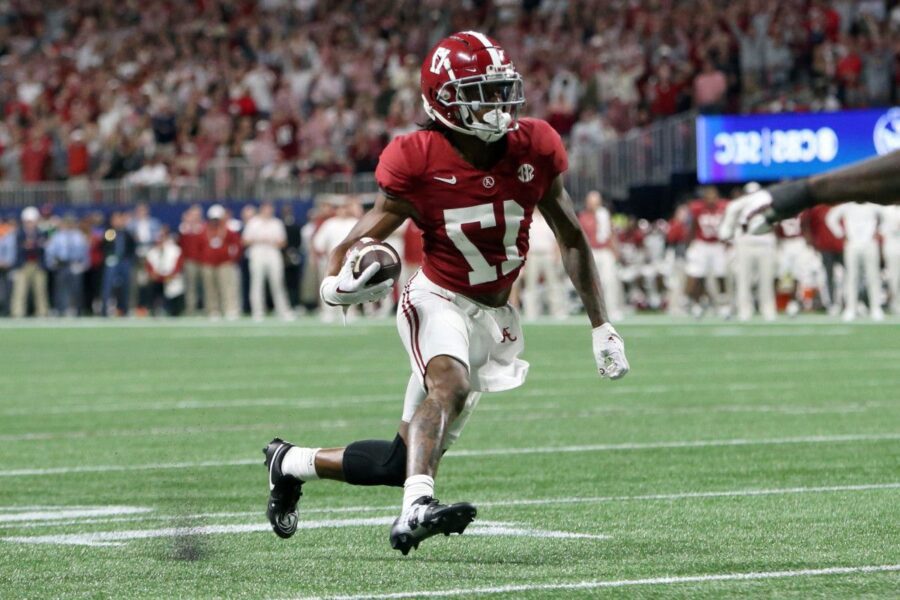 Alabama Wide Receiver WR Isaiah Bond