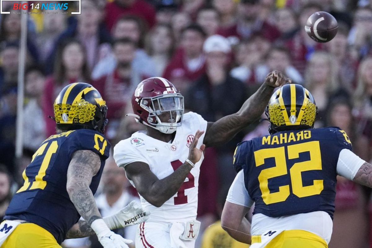 Jalen Milroe Near Rally for Alabama