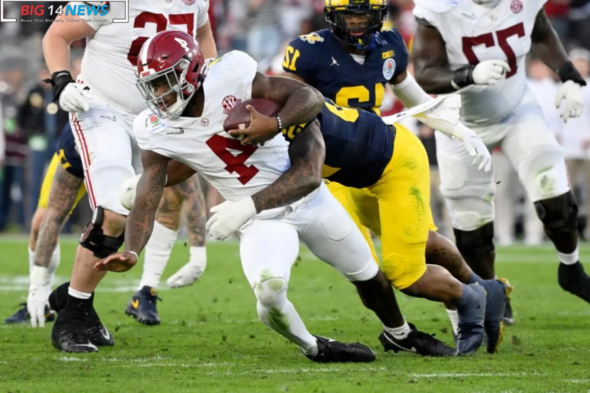 Jalen Milroe Near Rally for Alabama