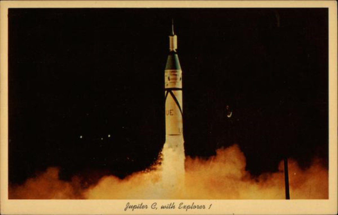 jupiter c rocket launch