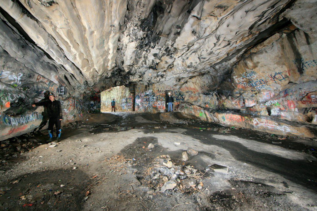 bangor cave s transformation natural wonder to underground nightclub