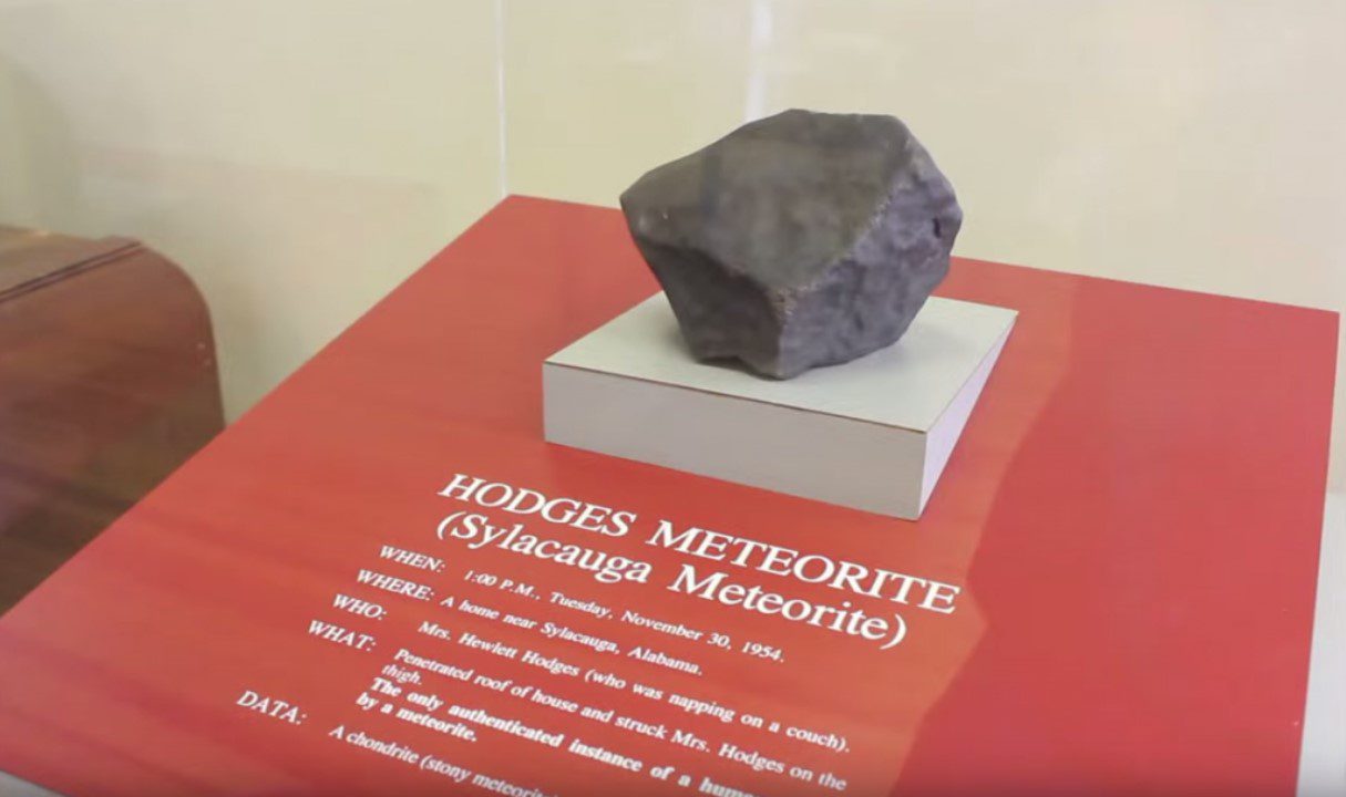 hodges meteorite strike sylacauga aerolite
