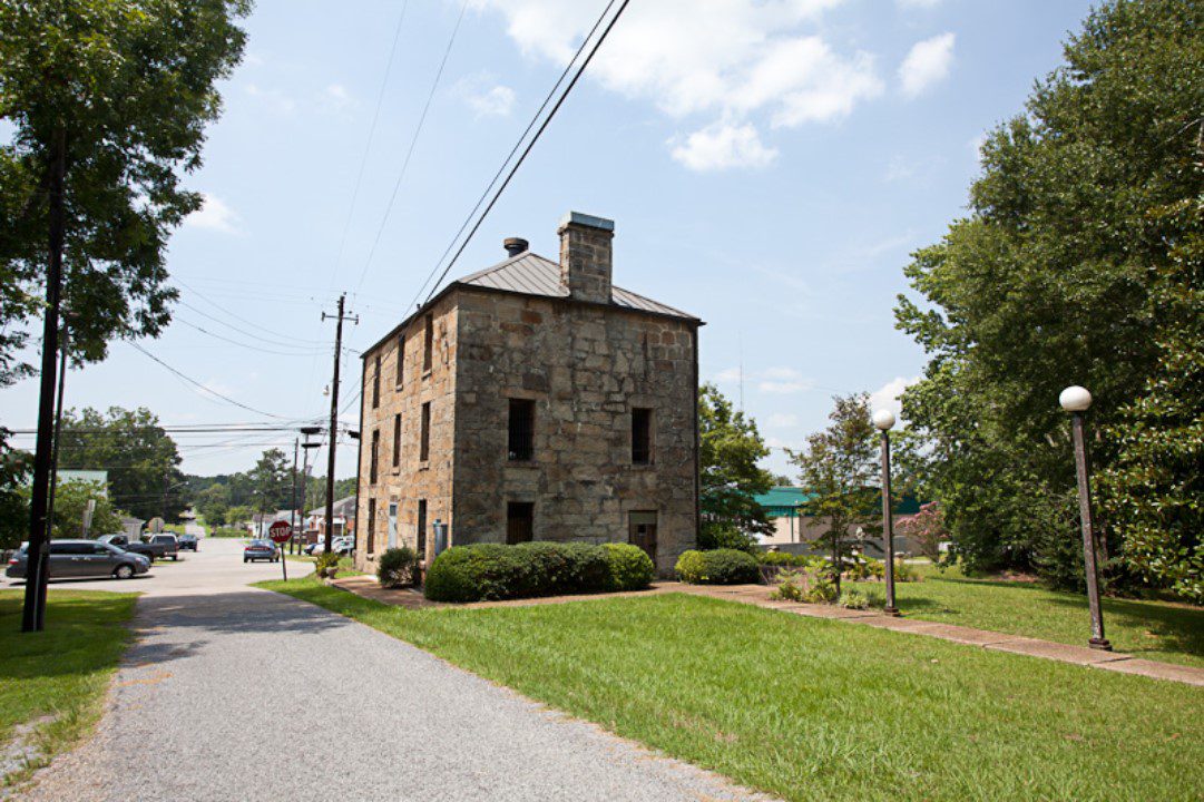 old rock jail and museum
