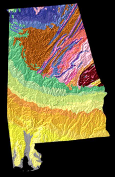 physiographic sections of alabama