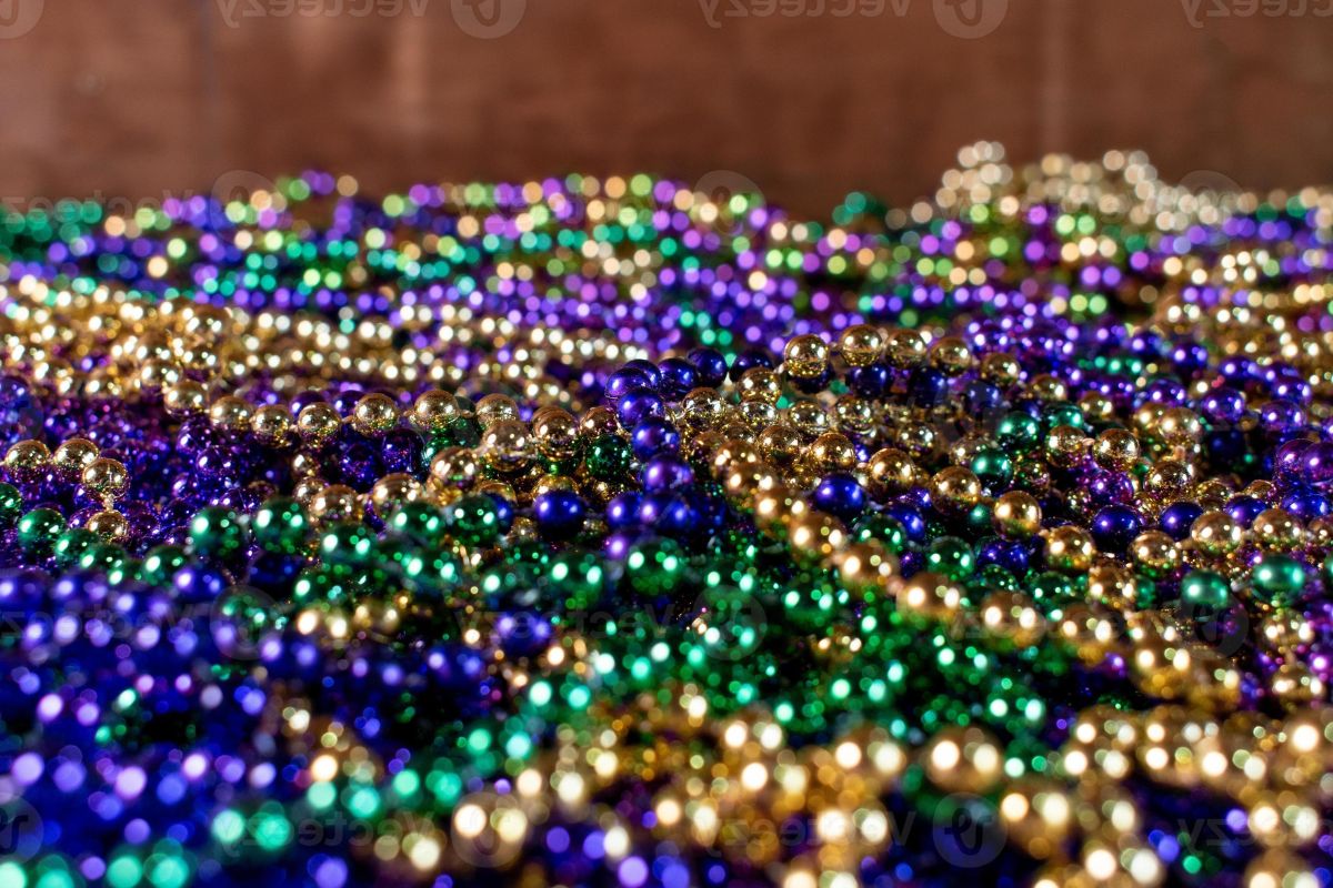 Shocking Revelations Mardi Gras Beads