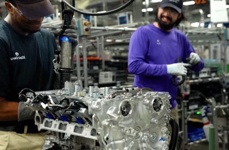 Toyota Alabama Start Production New Engine