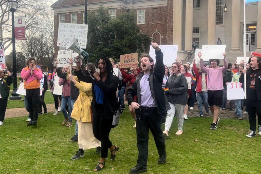 Alabama Students Rally Opposing Bill 129