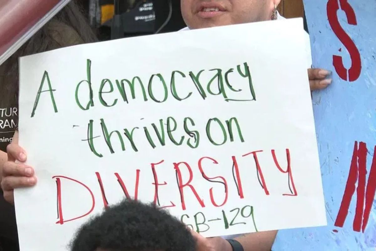 Alabama Students Rally Opposing Bill 129