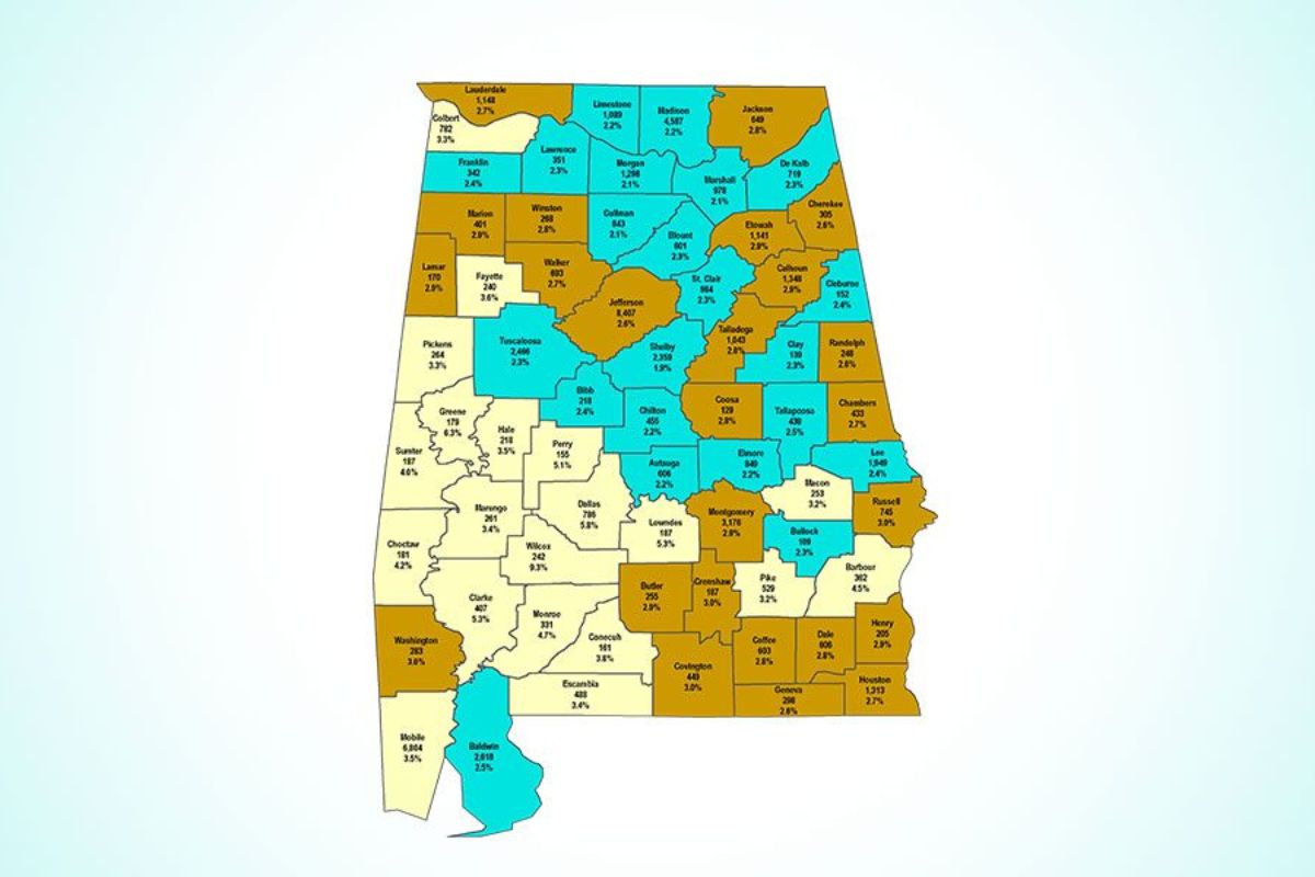 Alabama's Labor Force Rate Stagnant