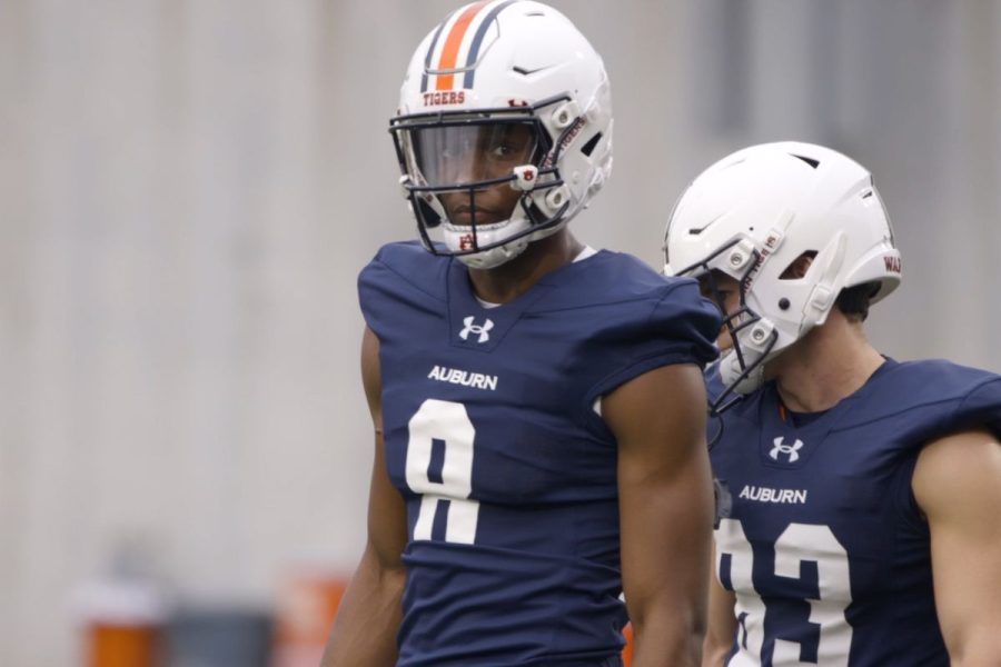 Auburn's Star Receiver Spills Spring Practice