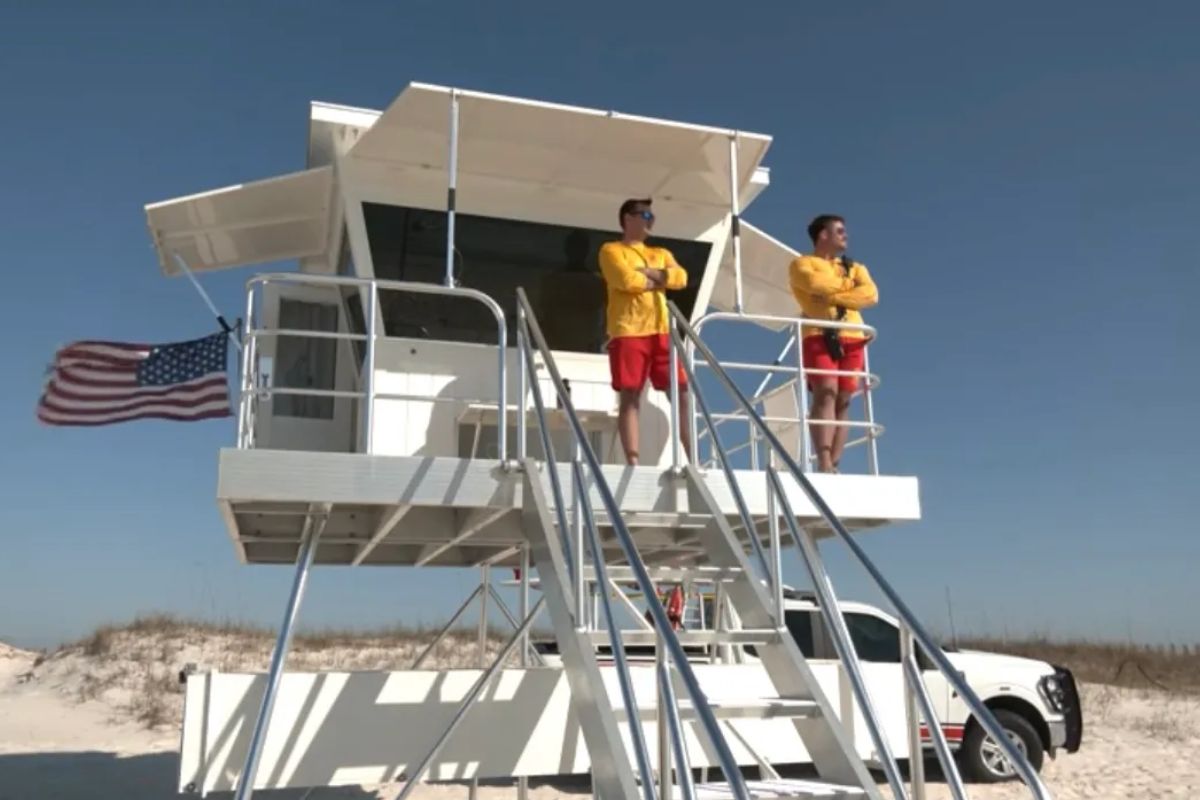 Orange Beach's New Lifeguard Tower