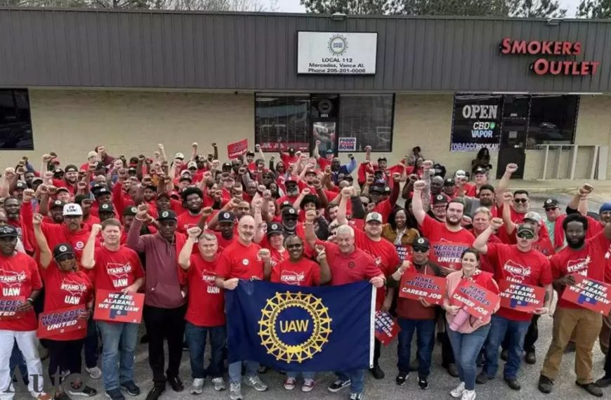UAW’s Battle for Unionization at Alabama Mercedes Plants