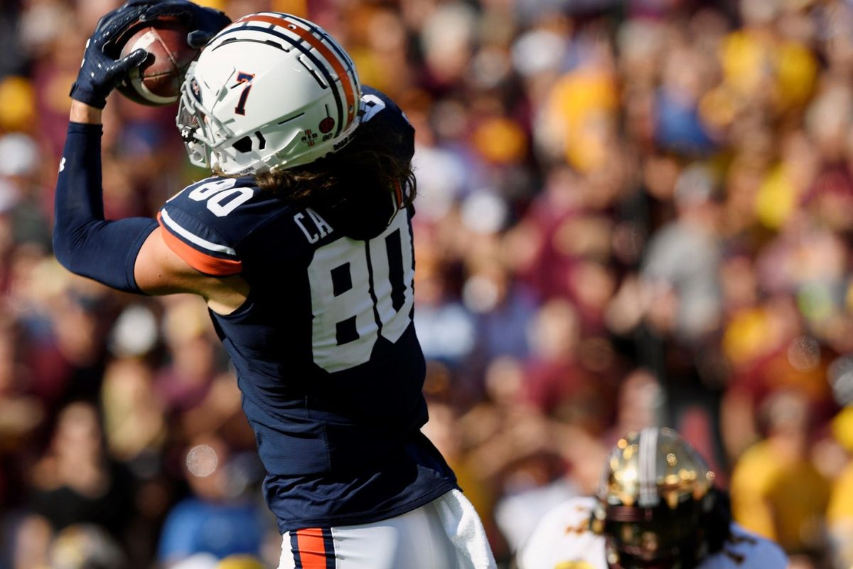 Former Auburn Star Epic Touchdown 